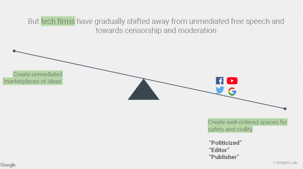 Google Censorship: Secret Google Document Leaked Says Uncontrolled Free Speech is a “Utopian Narrative”