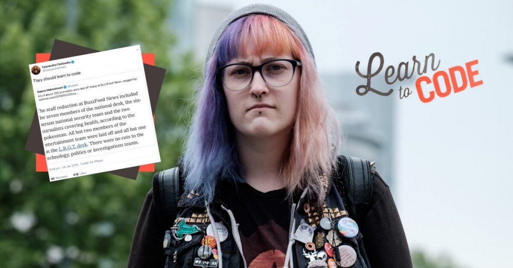 Learn to Code Meme: The Ultimate Example of Twitter’s Double Standard