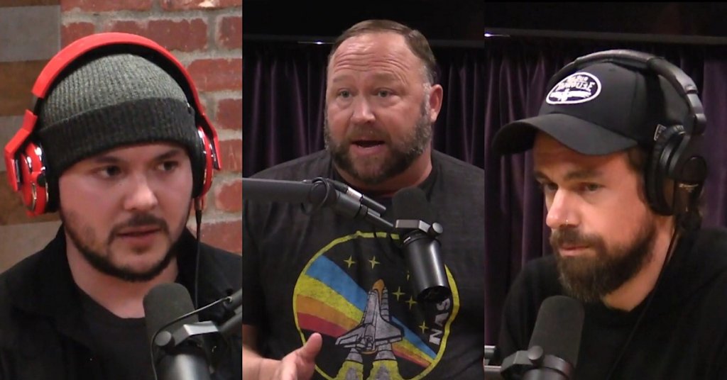 Tim Pool gets Twitter CEO Jack Dorsey to admit CNN were behind the banning of Alex Jones