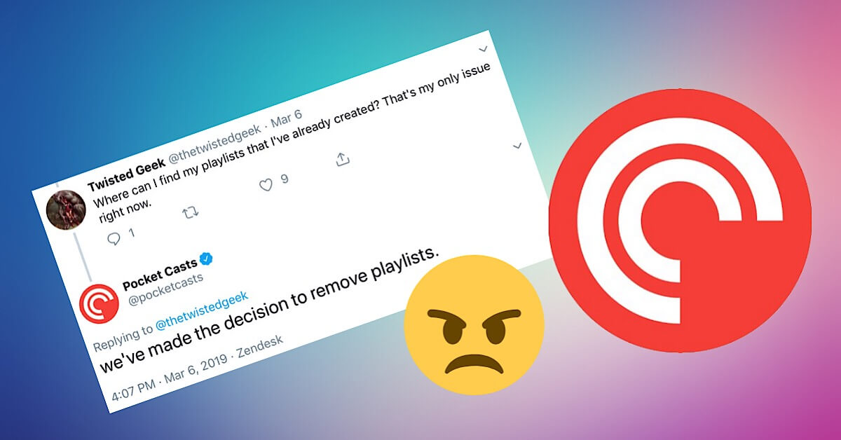 Pocket Casts goes to war with its users after version 7 removes playlists, multi-select, and other basic features