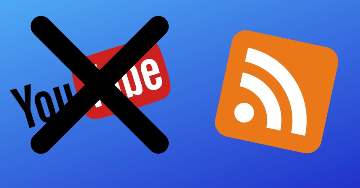YouTube and RSS: moving your channel subscriptions to an RSS reader