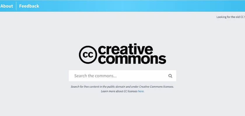 The Creative Commons search engine is now live
