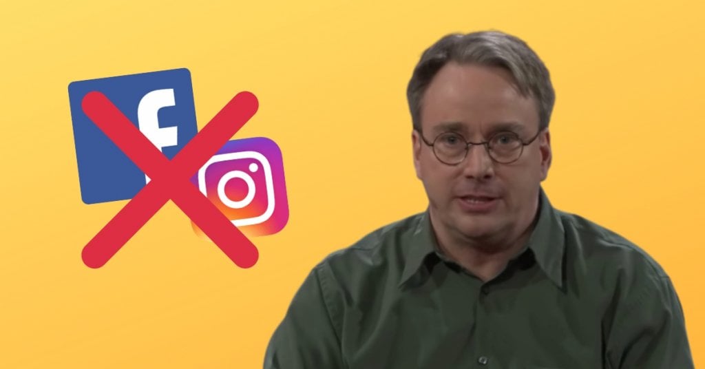 Linus Torvalds slams social media, calls Facebook and Instagram a “disease”