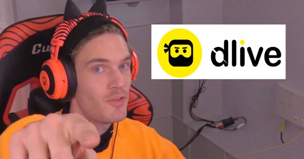 PewDiePie signs exclusive deal with decentralized blockchain-based live streaming platform DLive