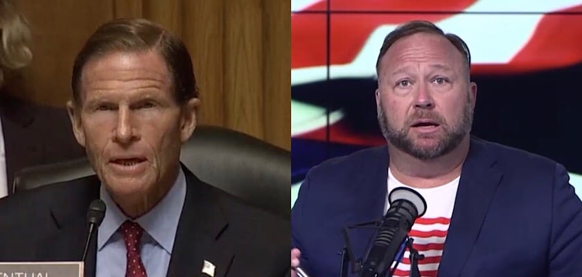 Infowars attorney responds to Senator Blumenthal’s calls to censor Alex Jones from YouTube search