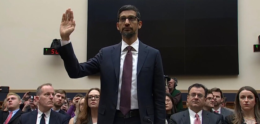 Senior Google engineer suggests CEO Sundar Pichai’s statements to Congress on political bias were untrue