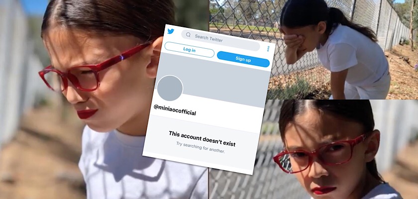 Mini AOC deletes Twitter account after her family were reportedly doxed and sent death threats
