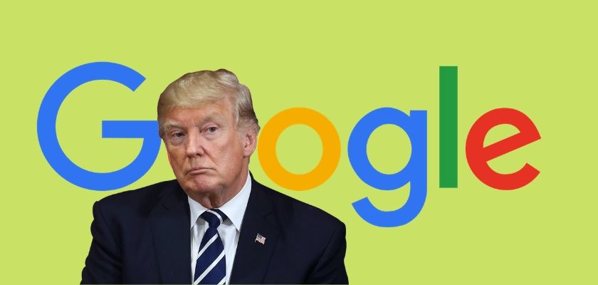 President Trump says he’s “looking at” Google’s ties to Chinese military