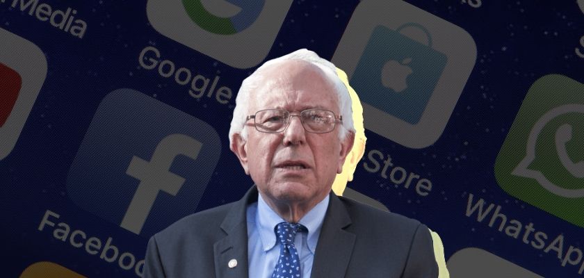 Bernie Sanders outlines plans to tackle Google-Facebook ad duopoly