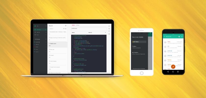 Boostnote is an easy to use open-source, cross-platform note-taking app in active development