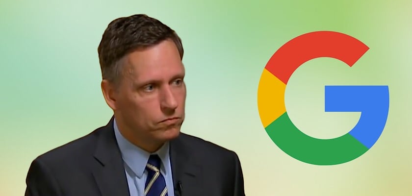 Peter Thiel says Google’s decision to start an AI lab in China would aid Chinese military