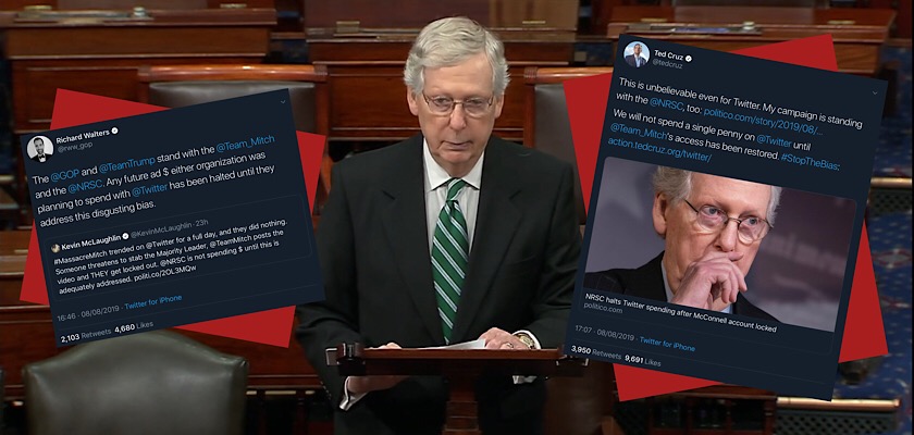 Ted Cruz and others join GOP’s multimillion dollar Twitter ads boycott after McConnell campaign lock-out