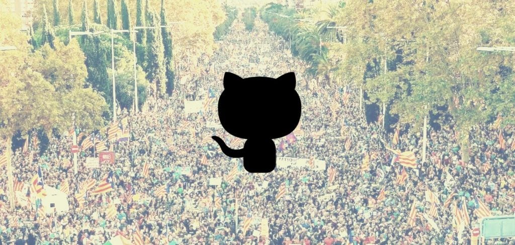GitHub is censored in Spain as the government attempts to silence Catalan protestors
