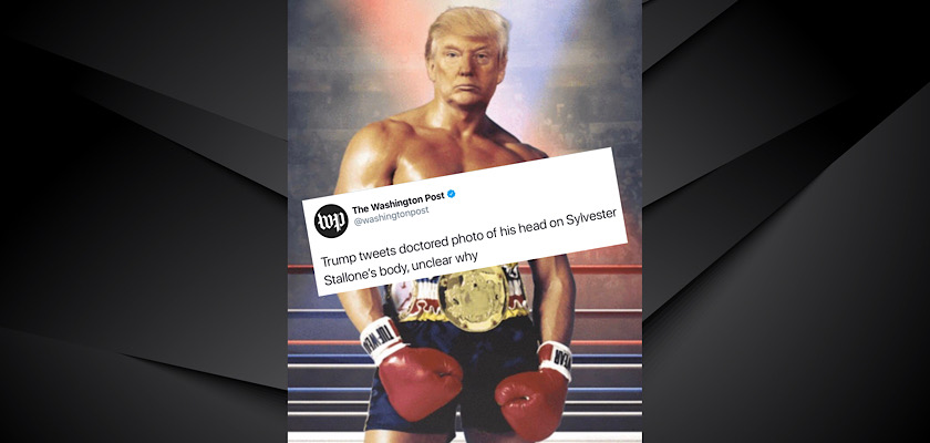 Legacy media frames another Trump Twitter meme as “doctored”