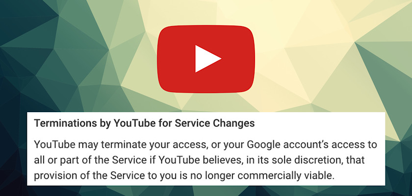 YouTube’s new message to creators: We’ll delete you if you’re “no longer commercially viable”