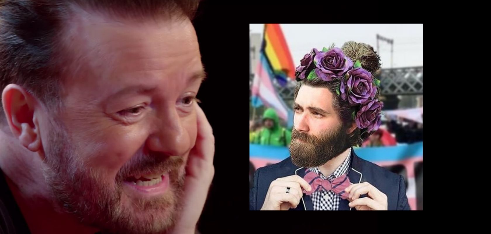 Journalists contact Golden Globes bosses after Ricky Gervais’ response to “trans woman” parody account