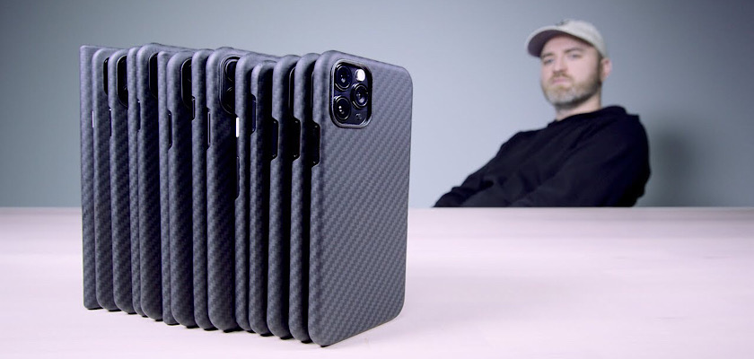 YouTube channel Unbox Therapy accused of copying PITAKA phone case with its new Latercase