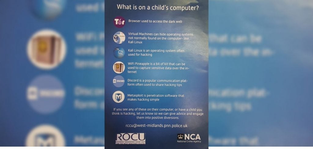 UK police tell parents to check if their kids use Linux or Discord because it means they could be hackers