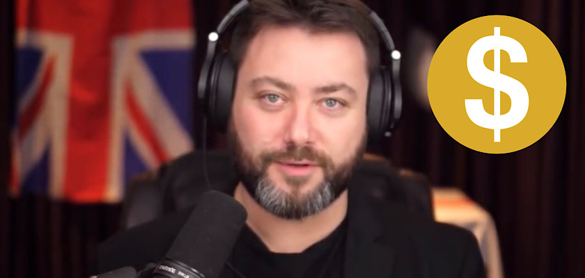Carl Benjamin’s Akkad Daily YouTube channel demonetized for “harassment”