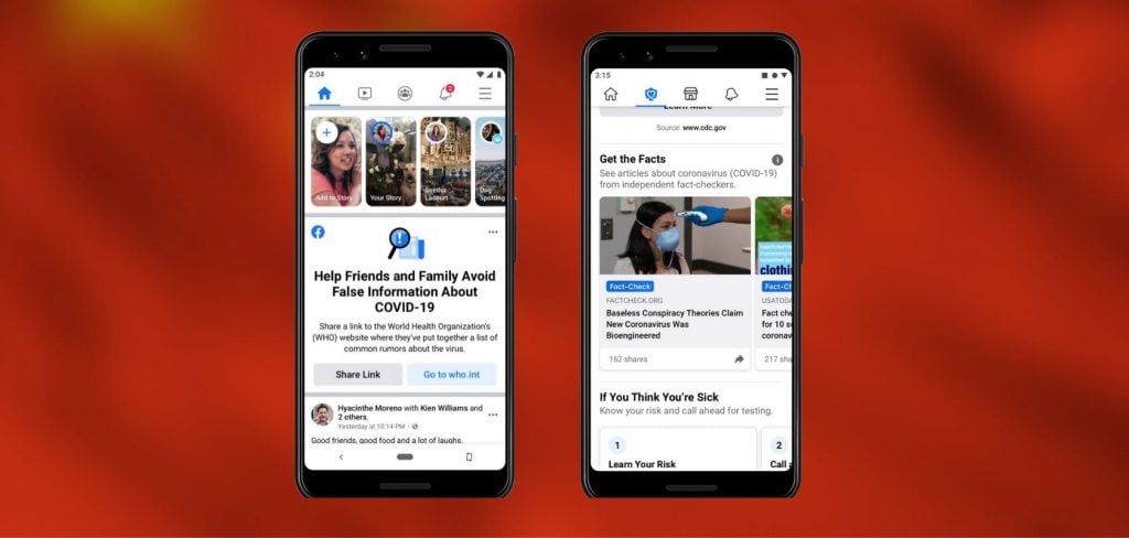 Facebook will send you a warning if you’ve liked any “misinformation” but mainstream media goes unchecked