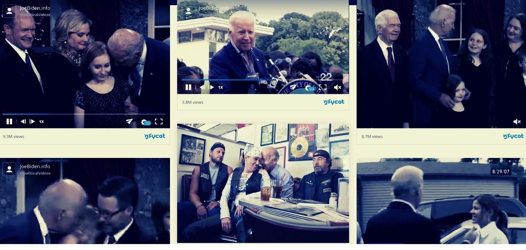 The Joe Biden parody website Facebook won’t let you link to