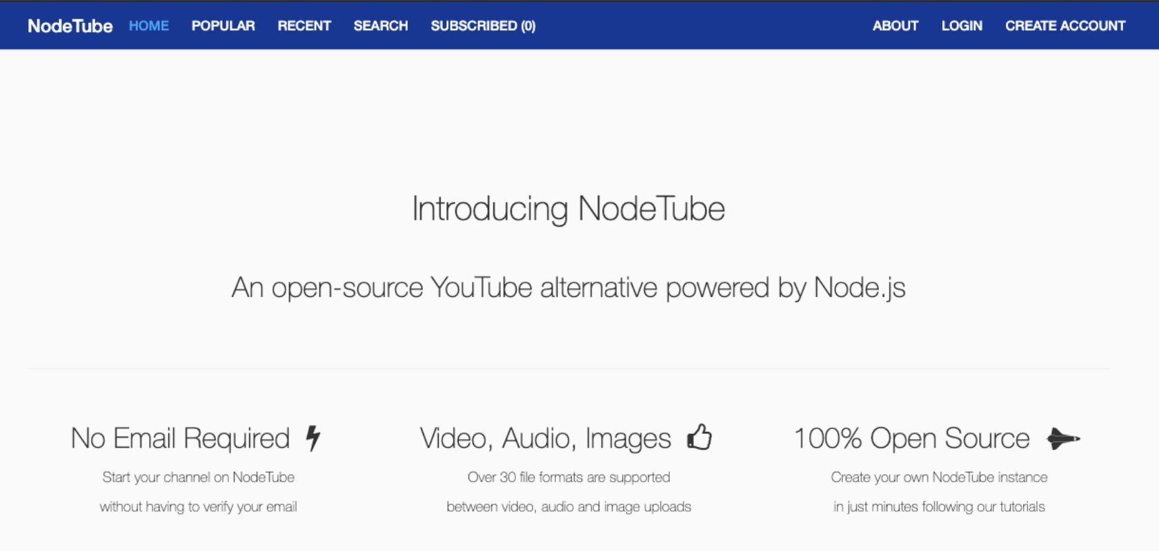 Open source NodeTube allows users to beat censorship and deploy their own YouTube alternative