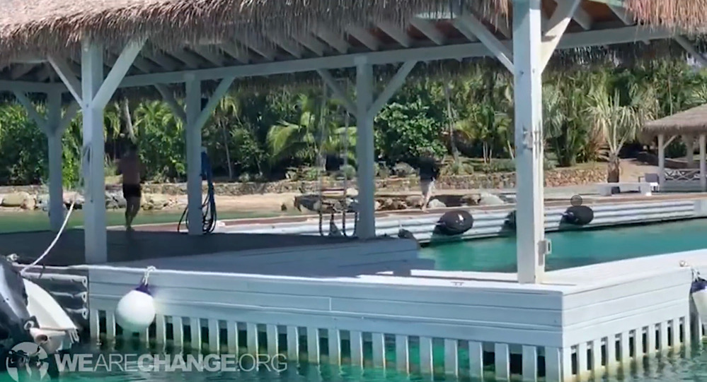 We Are Change was the first news outlet to publish footage of Jeffrey Epstein’s private island (YouTube - We Are Change - EXCLUSIVE: First-Ever Look Inside Epstein’s Private Island)