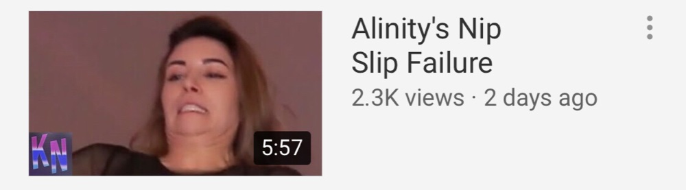 The Krzair News Alinity thumbnail is still visible on the channel (YouTube - Krzair News)