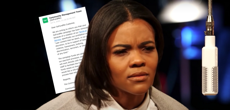 Candace Owens’ GoFundMe suspended for “intolerance” over opinions on protests