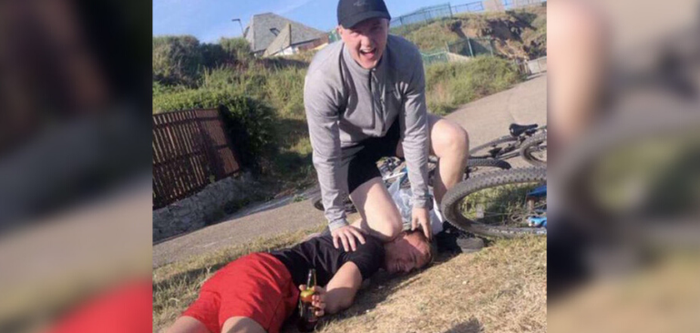 British men arrested, investigated for “hate crime” after staged George Floyd murder Snapchat post