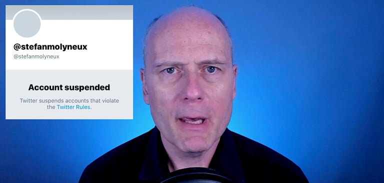 Stefan Molyneux permanently suspended from Twitter