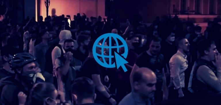 Belarus faces internet blackout as protests mount over “sham” election