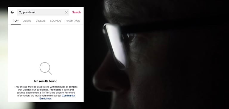 Instagram and TikTok start blocking searches for Plandemic