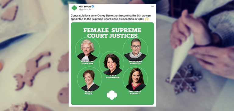 Girl Scouts delete Justice Amy Coney Barrett tweet after severe backlash and boycott threats