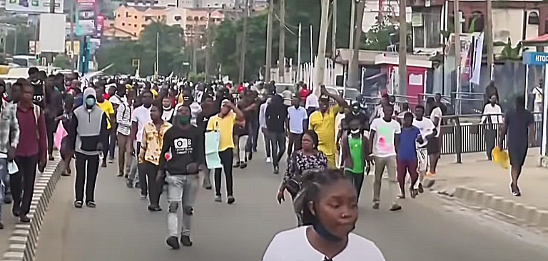Nigeria could shut down the internet to try and suppress protests