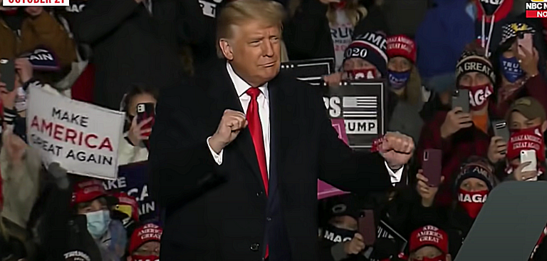 DMCA takes down Trump YMCA dancing video