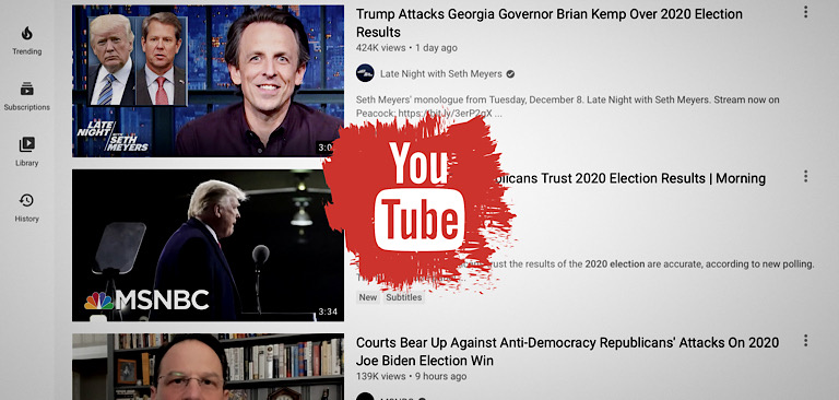 YouTube says independent creators are now 14x less likely to be recommended on election-related content