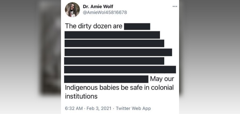 12 students quit a professor’s class so she doxed them on Twitter, smeared them as racist