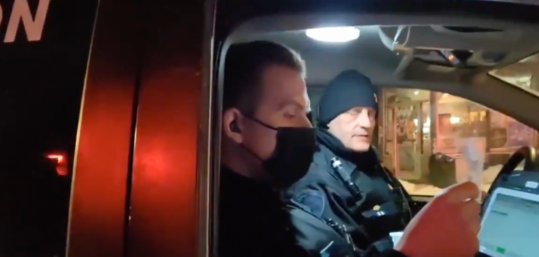 Montreal police ticket journalist reporting on police’s curfew enforcement