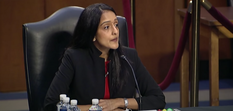 Vanita Gupta, Biden’s pick for Associate AG, is questioned over past statements about free speech online