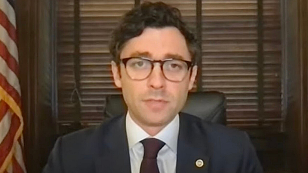 Sen. Jon Ossoff blasts Big Tech for being “arbiters of legitimate speech”