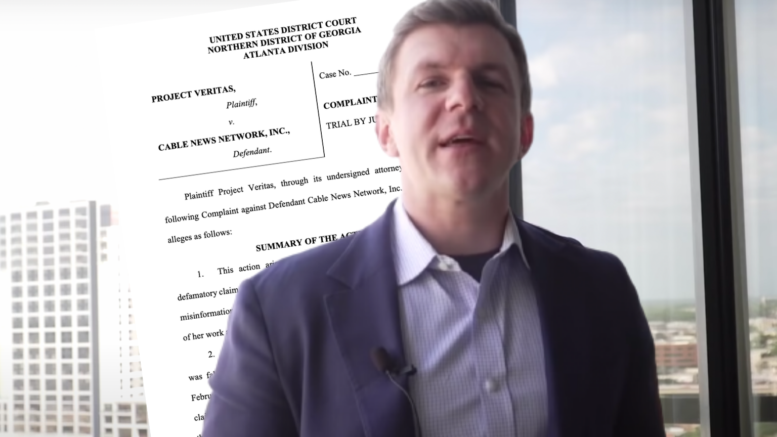 Project Veritas sues CNN
