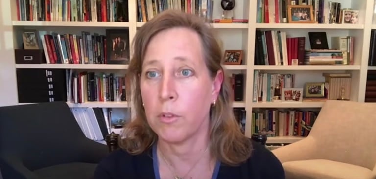 YouTube CEO calls for global coalitions to address content that’s “legal but could be harmful”