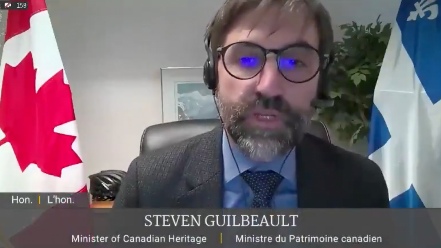 Guilbeault uses statements from Trudeau government-funded campaign groups to justify censorship bill
