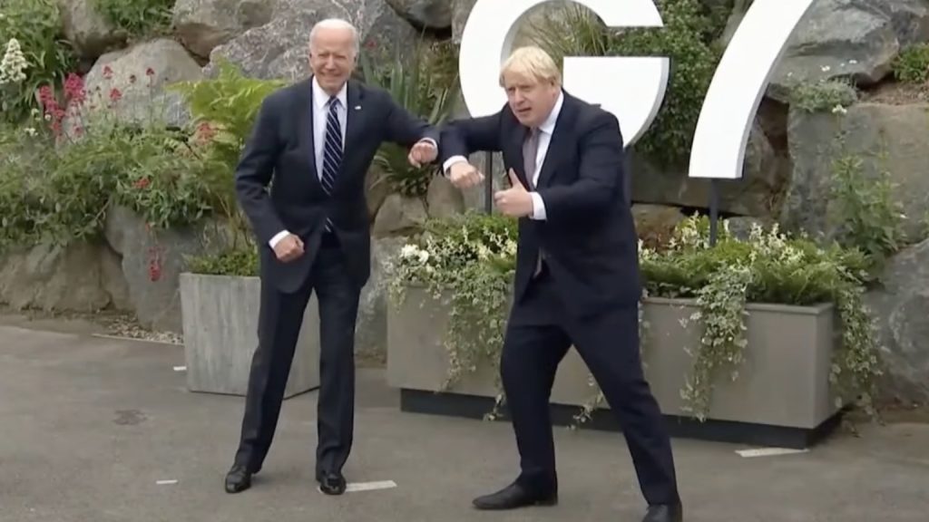 At G7, Joe Biden and Boris Johnson sign charter committing to defend against “disinformation”