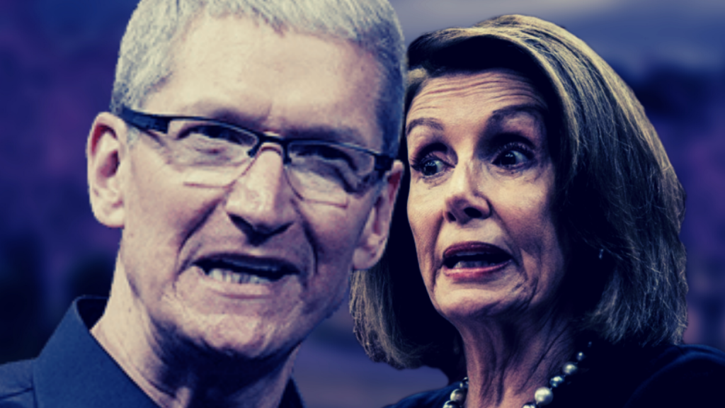 Apple CEO Tim Cook calls Nancy Pelosi, issues a “warning”