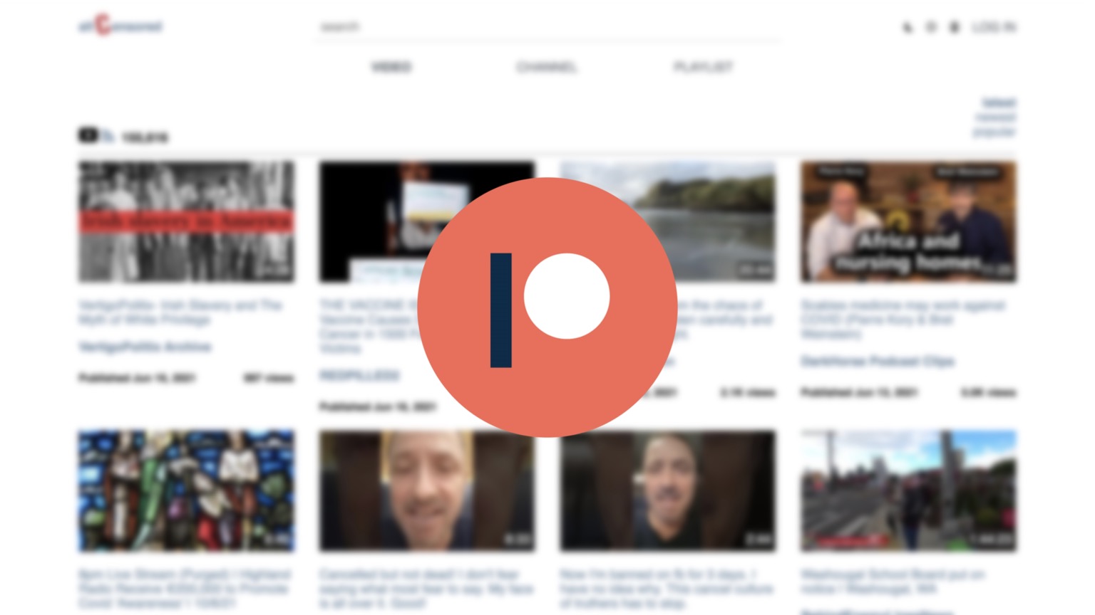 Patreon deplatforms censored video archive altCensored for “hate speech”