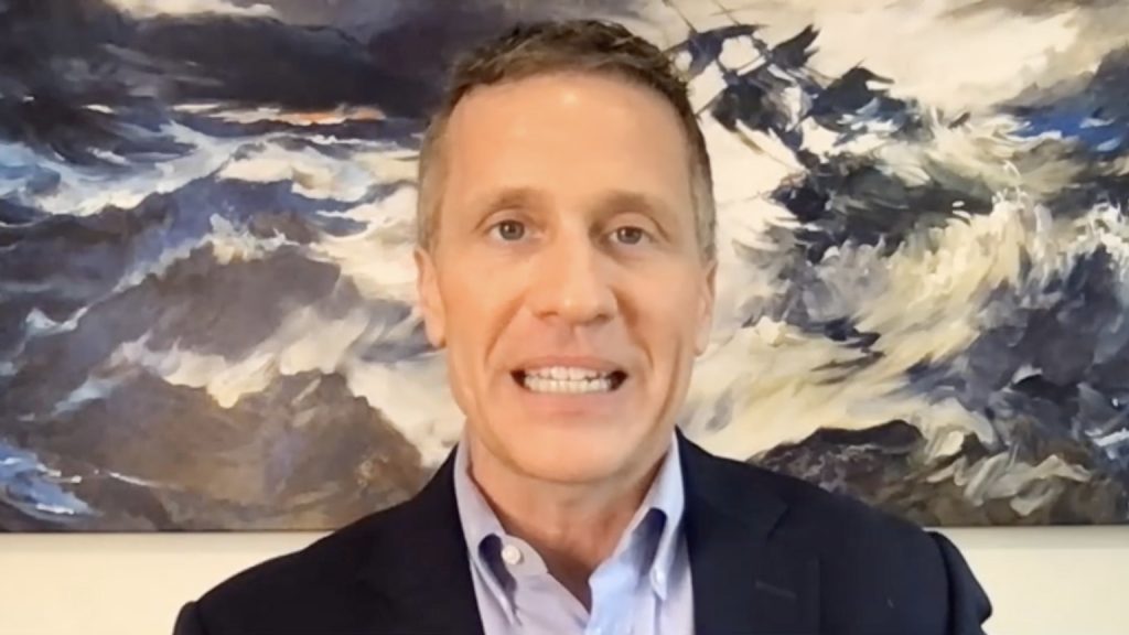YouTube censors Missouri Senate candidate Eric Greitens’ interview on Real America’s Voice