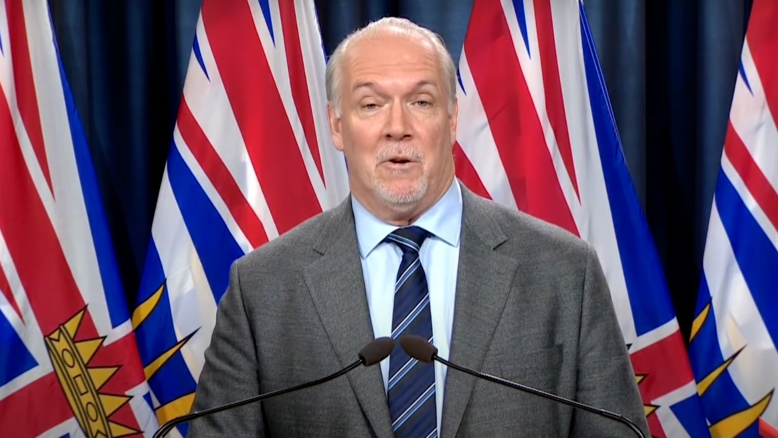 British Columbia Premier tells businesses to call police if people ignore vaccine passport rules