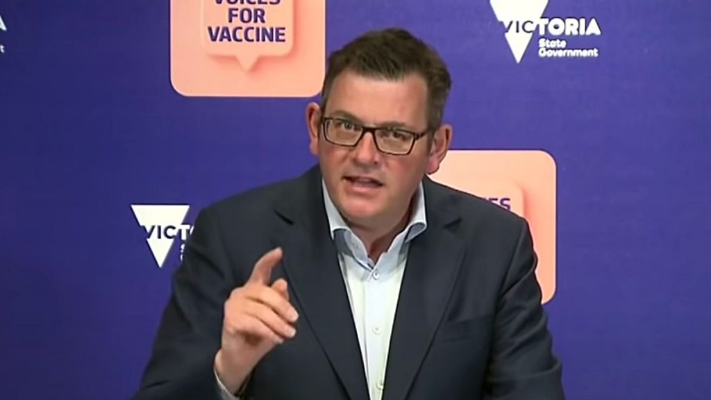 Victoria Premier Dan Andrews is already talking about “booster passports”